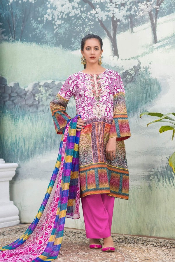 Zebaish Iman D/Emb Lawn`21 D#08