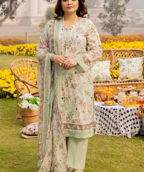 Gul Ahmed Print Lawn`24 BM#42013