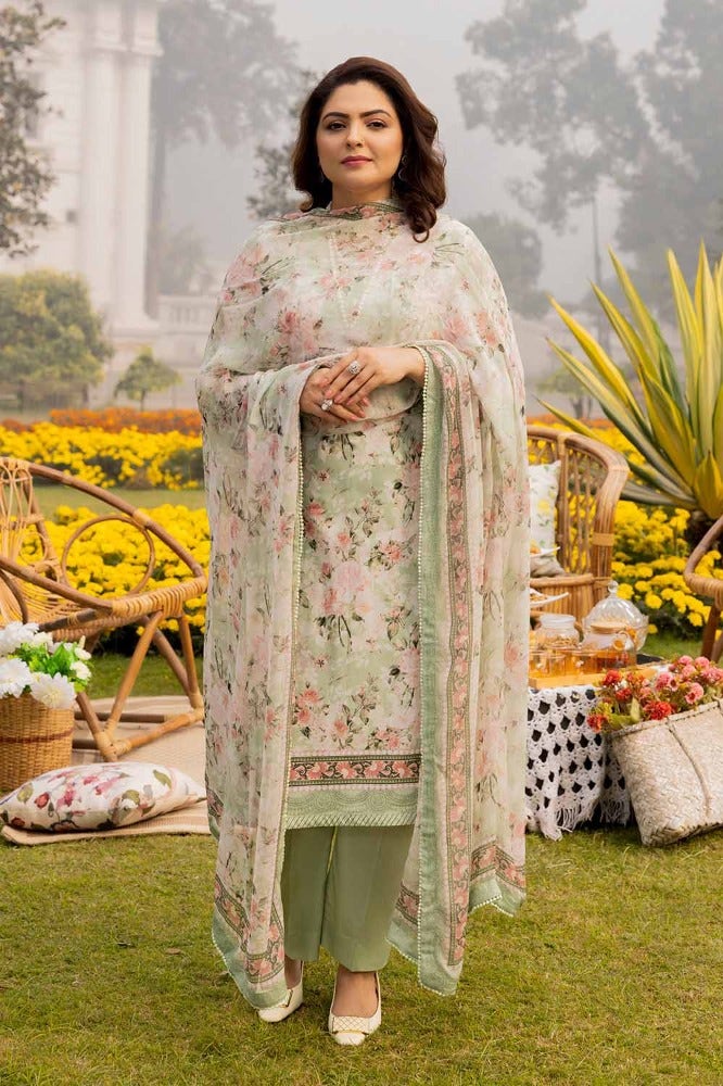 Gul Ahmed Print Lawn`24 BM#42013