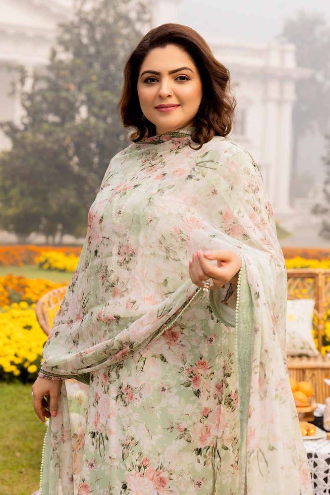 Gul Ahmed Print Lawn`24 BM#42013