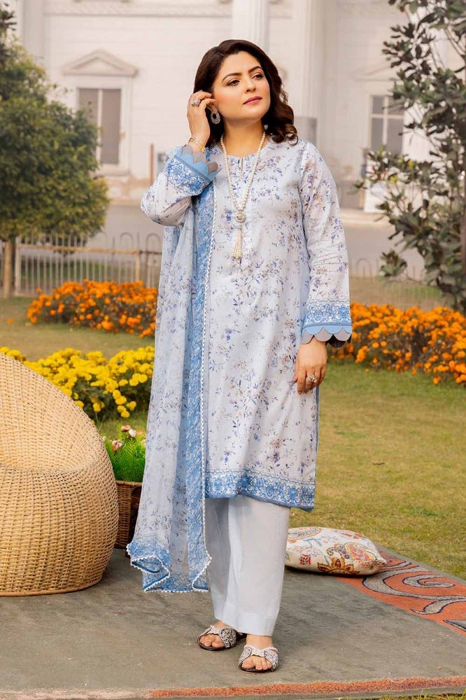 Gul Ahmed Print Lawn`24 BM#42015