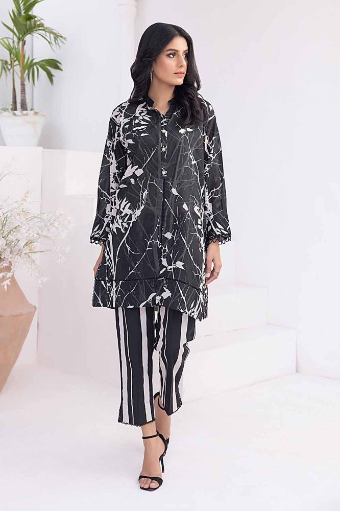 Gul Ahmed Print Lawn`24 BT#42001