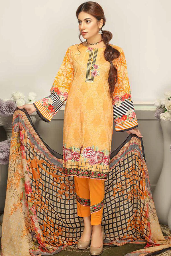 Rangoli Emb Lawn`20 D#10