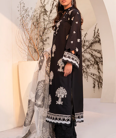 Humdum Arzu Luxury Lawn'24 D#01