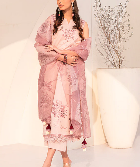 Humdum Arzu Luxury Lawn'24 D#06