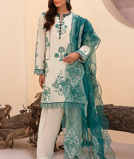 Humdum Arzu Luxury Lawn'24 D#03