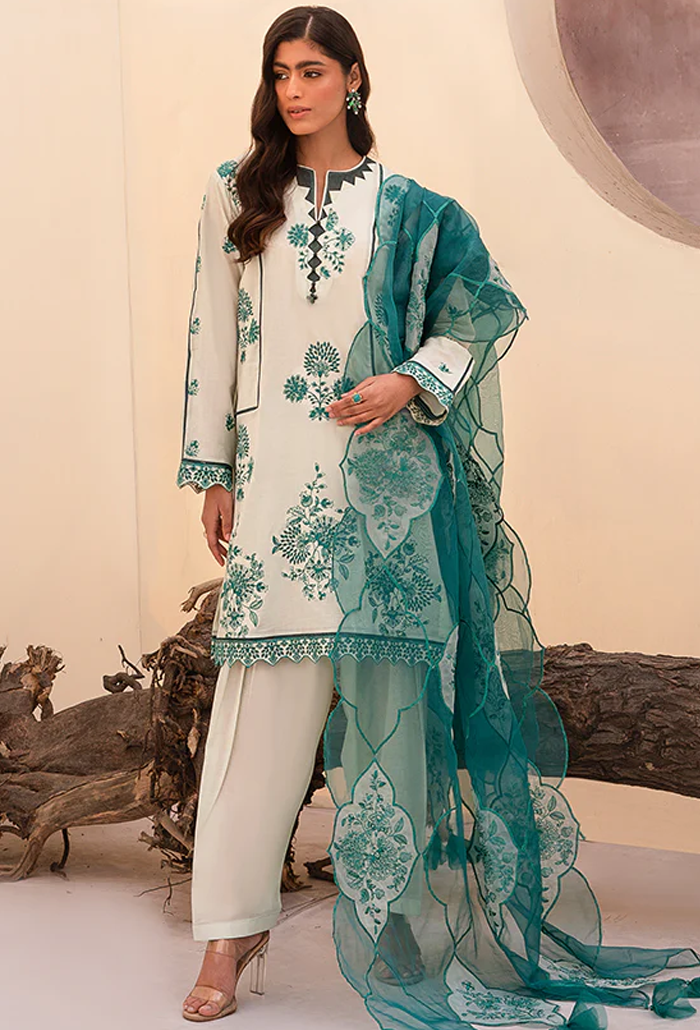 Humdum Arzu Luxury Lawn'24 D#03