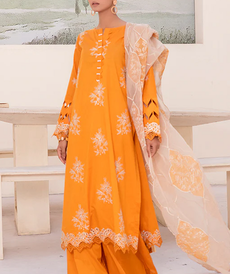 Humdum Arzu Luxury Lawn'24 D#02
