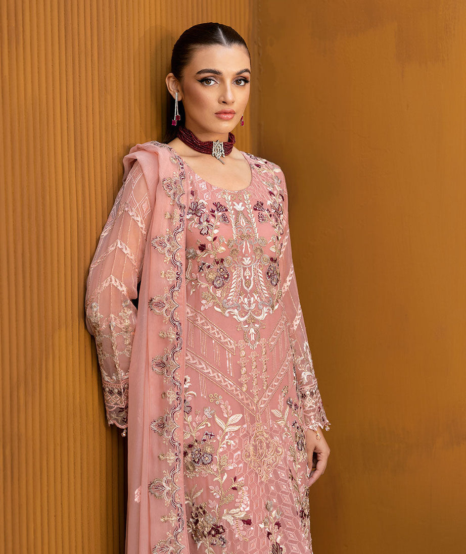 Ramsha Chevron Chiffon`25 Vol-10 D#1005