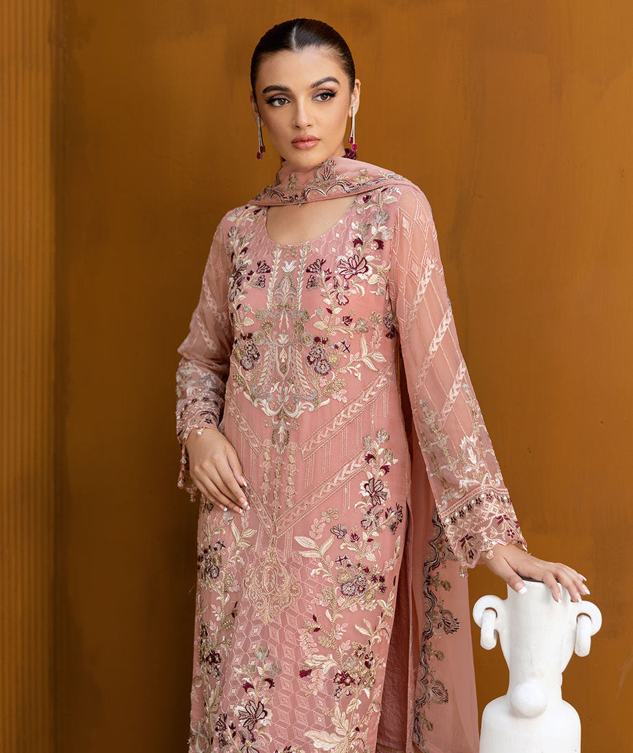 Ramsha Chevron Chiffon`25 Vol-10 D#1005