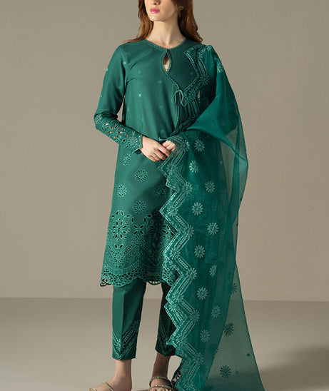 Cross Stitch C/Kari Lawn`25 D#09 VERDENT FLORA