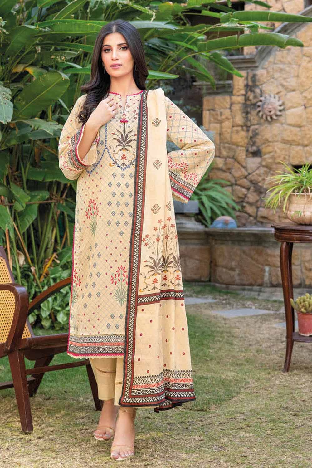 Gul Ahmed Lawn`23 CL#32068 A