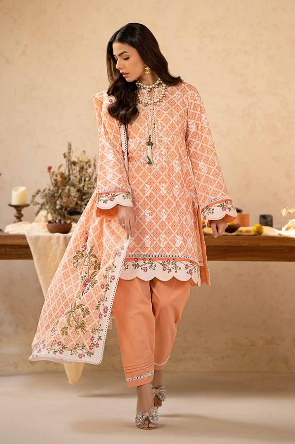 Gul Ahmed Print Lawn`24 CL#42015