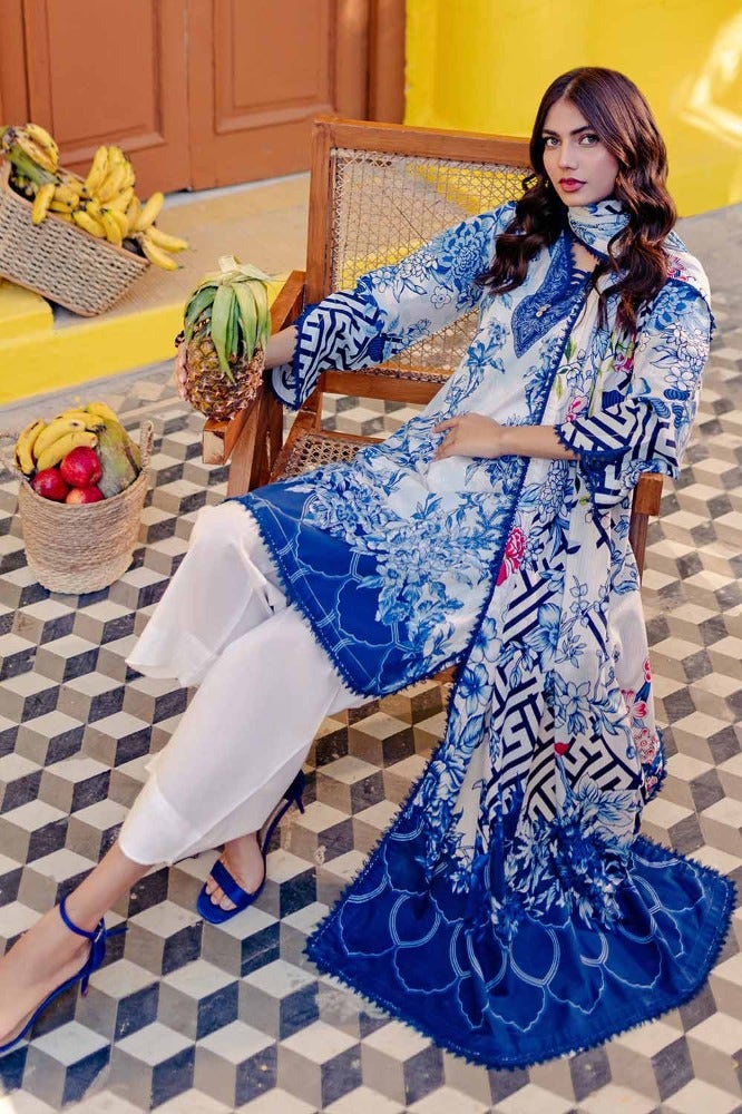 Gul Ahmed Print Lawn`24 CL#42021