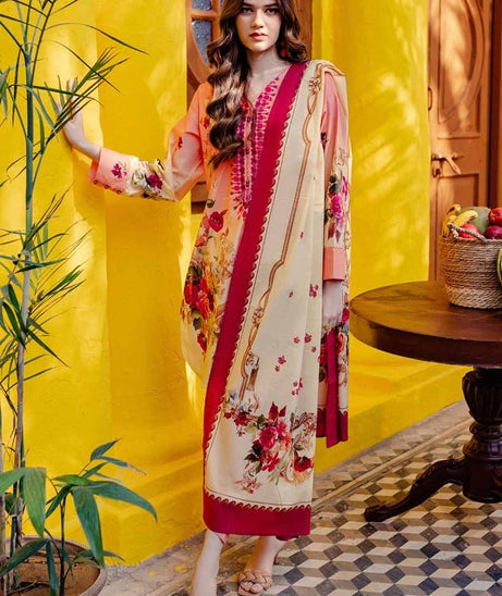 Gul Ahmed Print Lawn`24 CL#42026-A