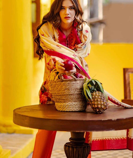 Gul Ahmed Print Lawn`24 CL#42026-A