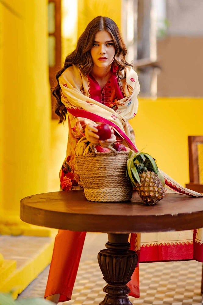 Gul Ahmed Print Lawn`24 CL#42026-A