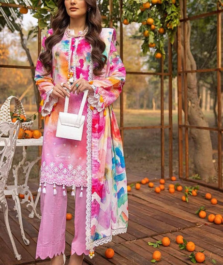 Gul Ahmed Print Lawn`24 CL#42028