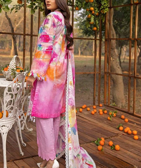 Gul Ahmed Print Lawn`24 CL#42028