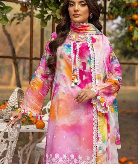 Gul Ahmed Print Lawn`24 CL#42028