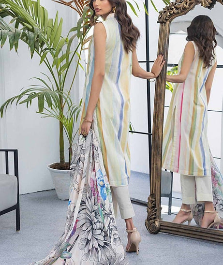 Gul Ahmed Print Lawn`24 CL#42029-A