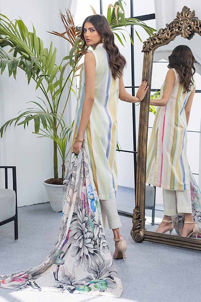 Gul Ahmed Print Lawn`24 CL#42029-A