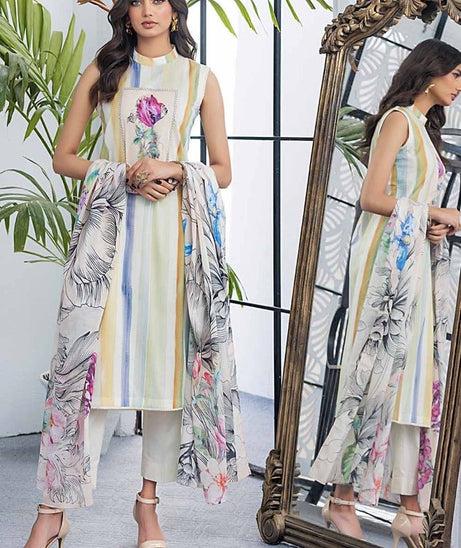 Gul Ahmed Print Lawn`24 CL#42029-A