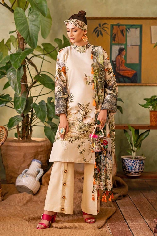 Gul Ahmed Print Lawn`24 CL#42030-A