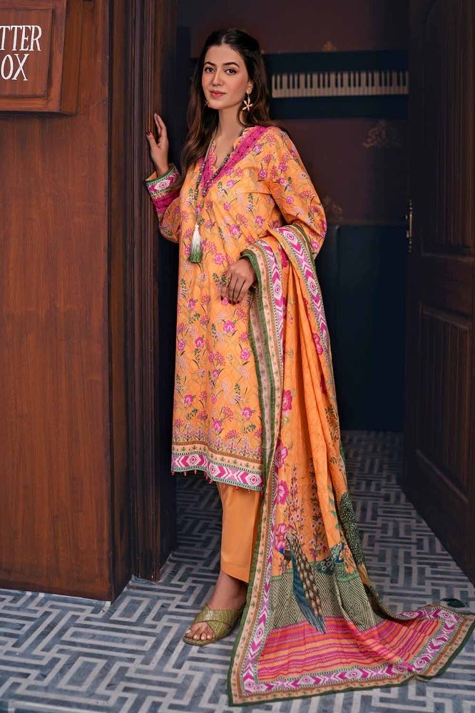 Gul Ahmed Print Lawn`24 CL#42050-B