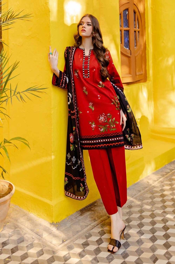 Gul Ahmed Print Lawn`24 CL#42064-B
