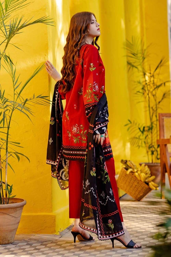 Gul Ahmed Print Lawn`24 CL#42064-B