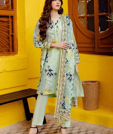 Gul Ahmed Print Lawn`24 CL#42065-A