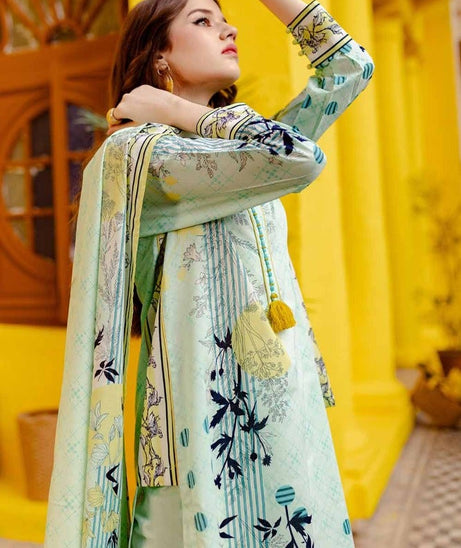 Gul Ahmed Print Lawn`24 CL#42065-A