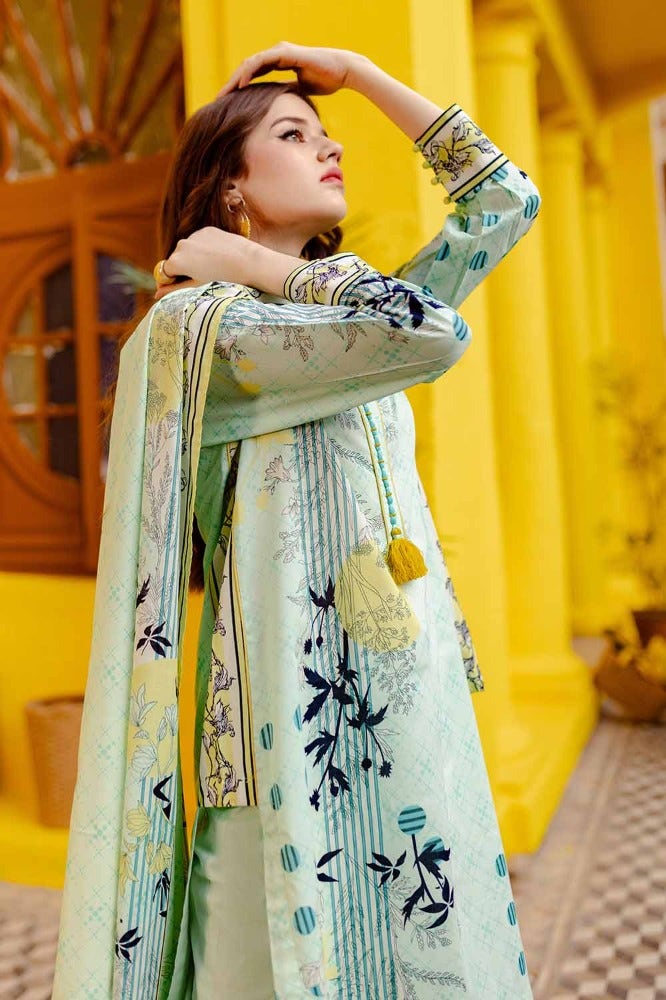 Gul Ahmed Print Lawn`24 CL#42065-A