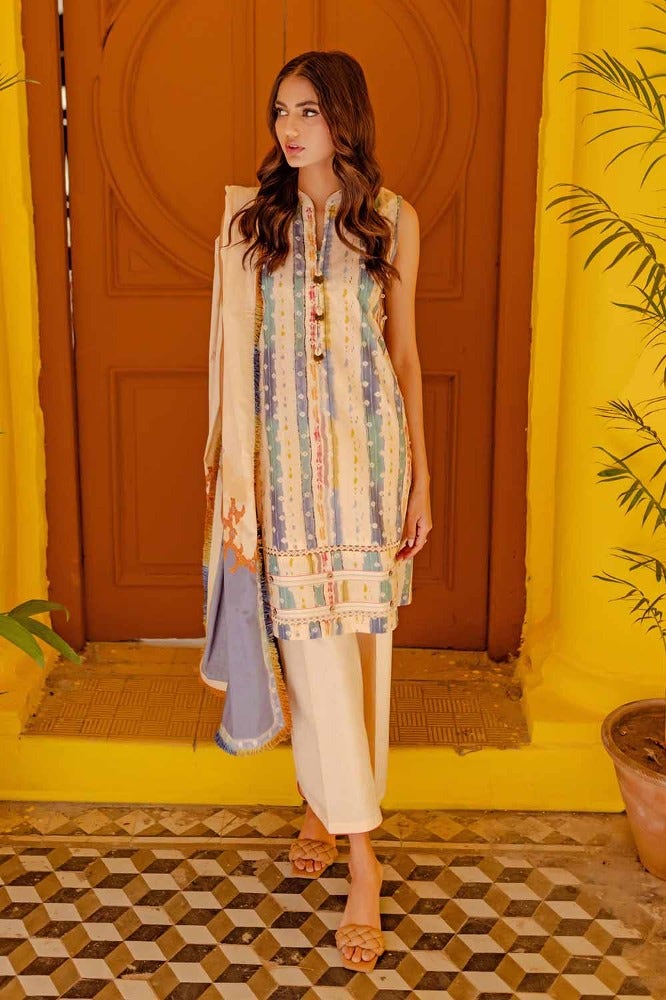 Gul Ahmed Print Lawn`24 CL#42076-A