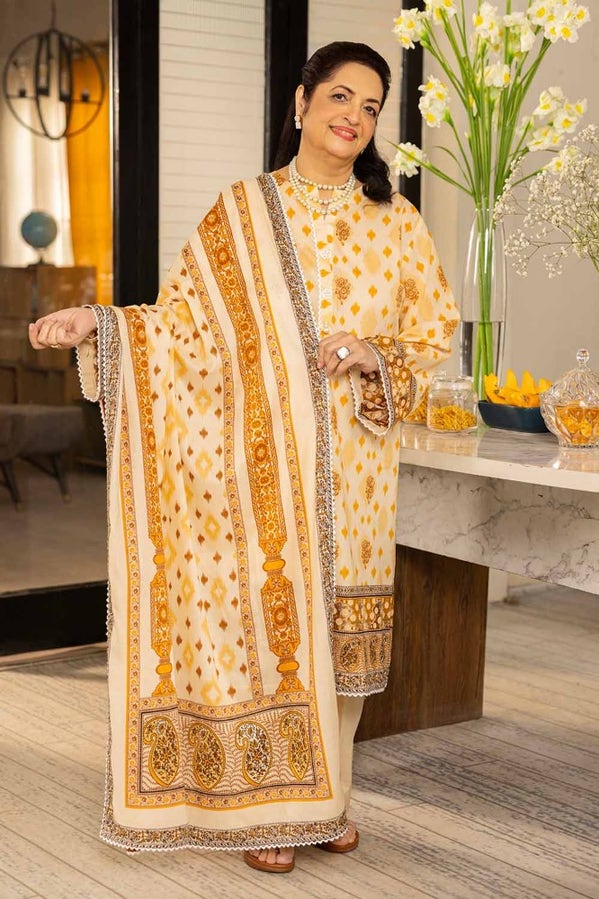 Gul Ahmed Print Lawn`24 CL#42080B