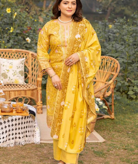 Gul Ahmed Print Lawn`24 CL#42081