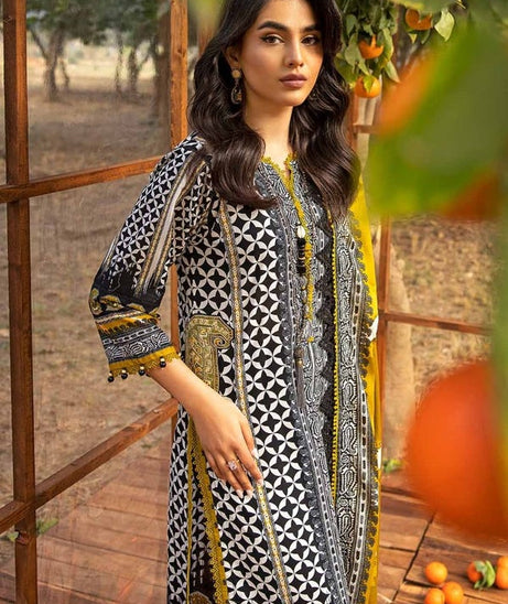 Gul Ahmed Print Lawn`24 CL#42089