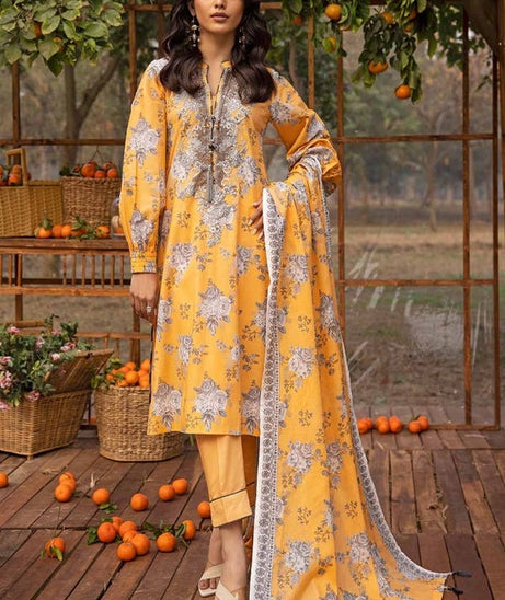 Gul Ahmed Print Lawn`24 CL#42090