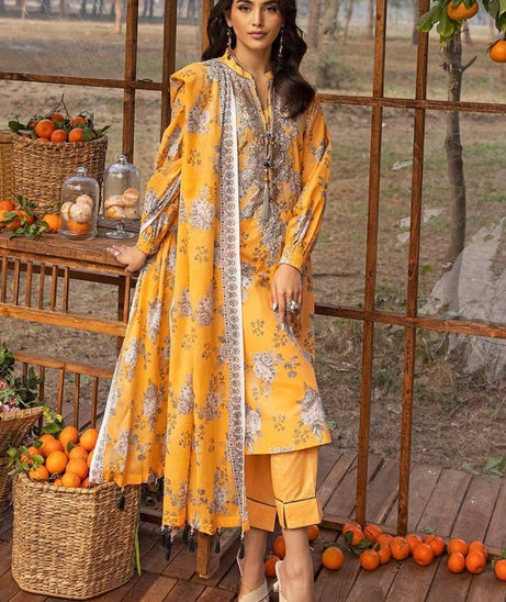 Gul Ahmed Print Lawn`24 CL#42090