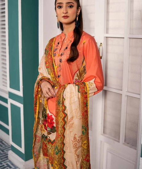 Gul Ahmed Print Lawn`24 CL#42098-A