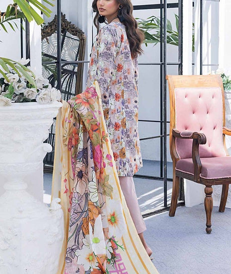 Gul Ahmed Print Lawn`24 CL#42100-A