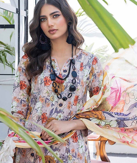 Gul Ahmed Print Lawn`24 CL#42100-A