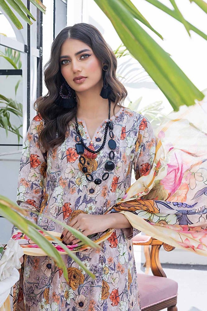 Gul Ahmed Print Lawn`24 CL#42100-A