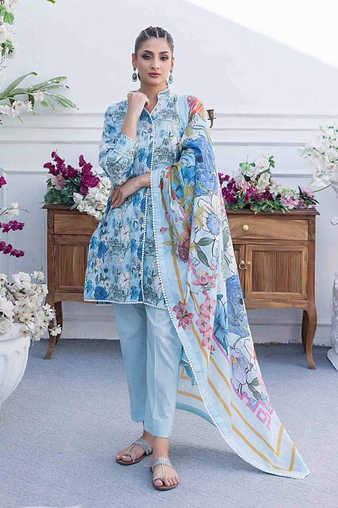 Gul Ahmed Print Lawn`24 CL#42100-B