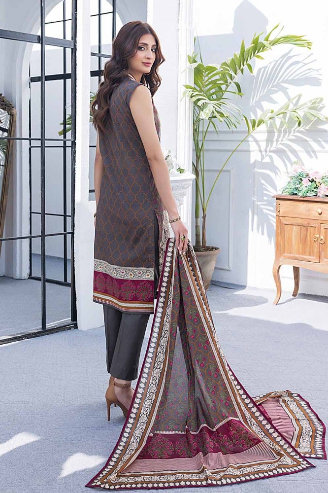 Gul Ahmed Print Lawn`24 CL#42123-A