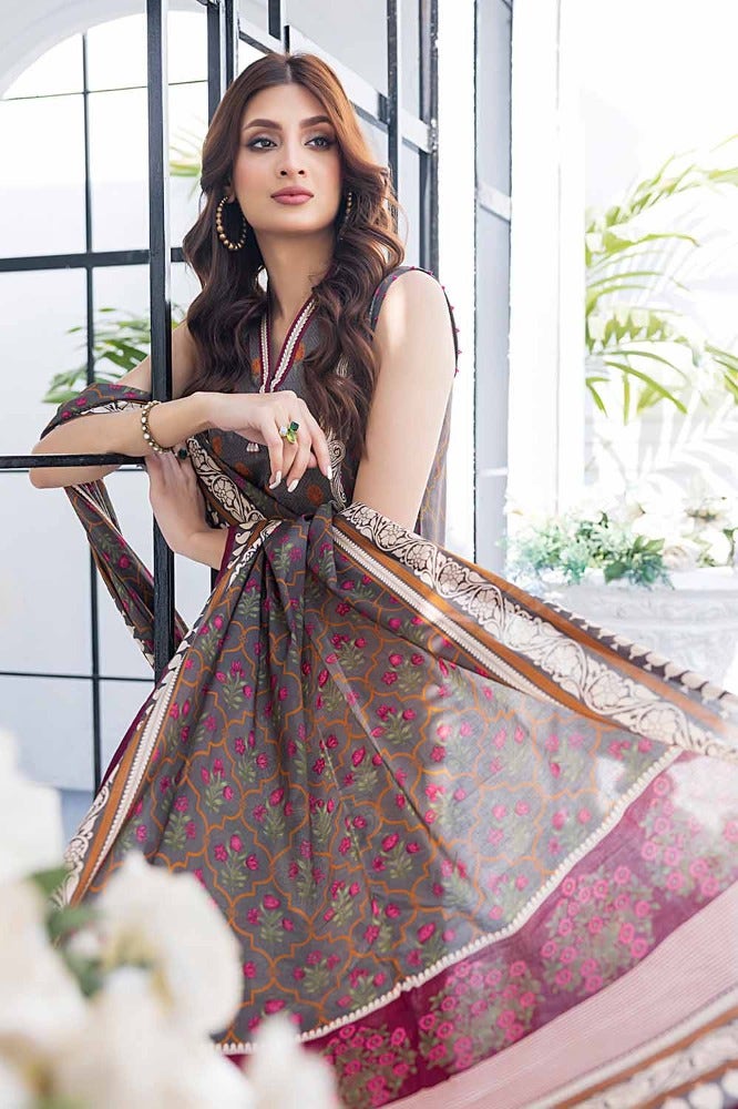 Gul Ahmed Print Lawn`24 CL#42123-A
