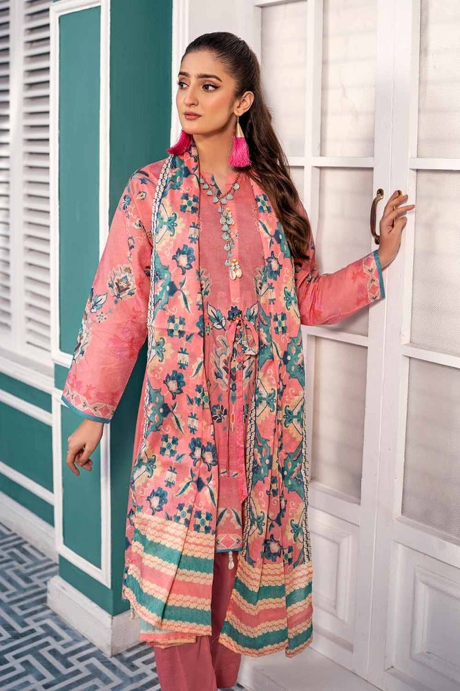 Gul Ahmed Print Lawn`24 CL#42124