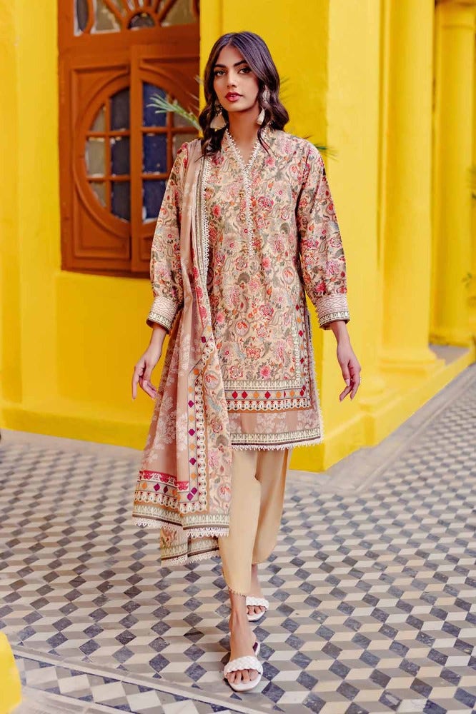 Gul Ahmed Print Lawn`24 CL#42131-A