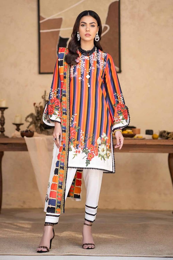 Gul Ahmed Print Lawn`24 CL#42136